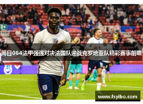 周日064法甲强强对决法国队迎战克罗地亚队精彩赛事前瞻